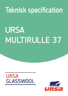 Teknisk specification URSA MULTIRULLE 37