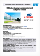 Environmental Product Declaration type III No. 085/2019