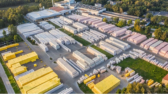 URSA-produktionsanläggningen i Dąbrowa Górnicza